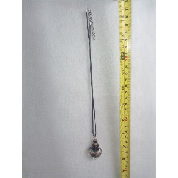 Heart Shaped Glass Potion Bottle Necklace - Picture 9 of 9